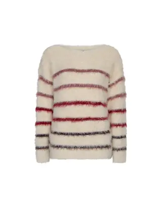 Red Button - Pull - Beige-roze