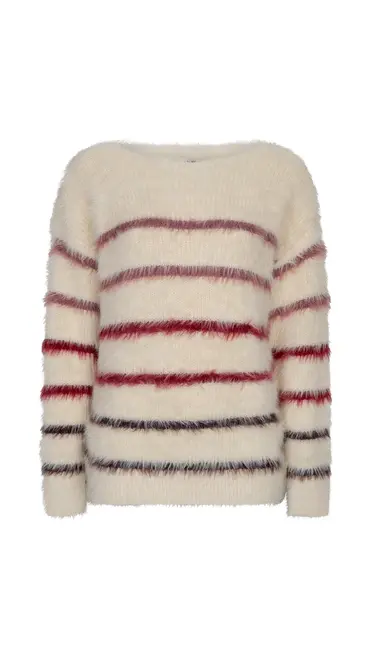 Red Button - Pull - Beige-roze