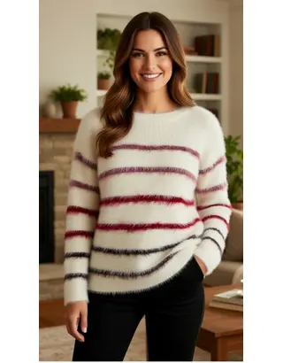 Red Button - Pull - Beige-roze