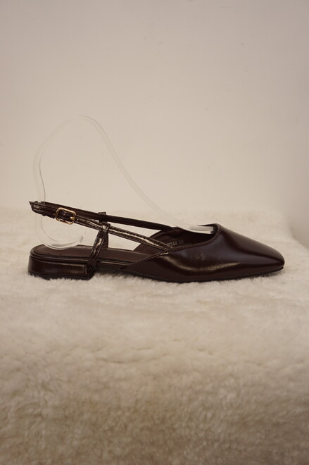 Garde-robe - Slingback - Bruin