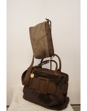 Garde-robe - Handtassen - Donker bruin