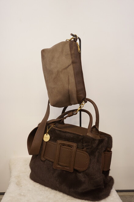 Garde-robe - Handtassen - Donker bruin