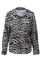 K-design - Blouse - Zwart-beige