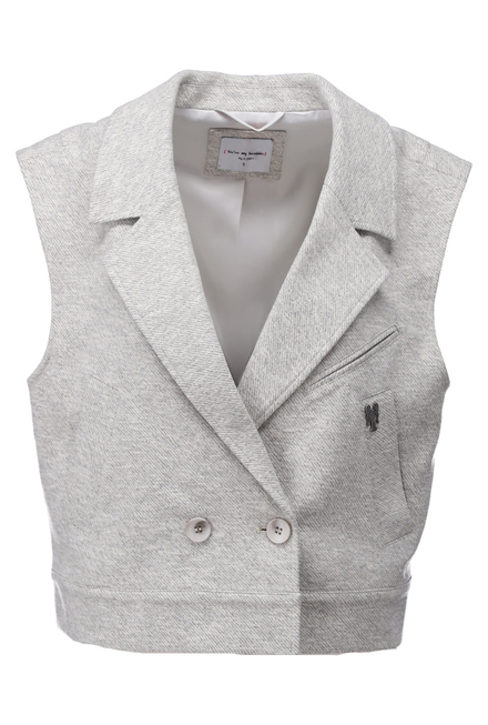 K-design - Gilet - Grijs