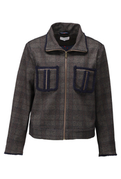 K-design - Jas - Zwart-bruin
