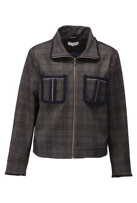 K-design - Jas - Zwart-bruin