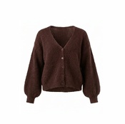 Amelie &amp; Amelie - Gilet - Donker bruin