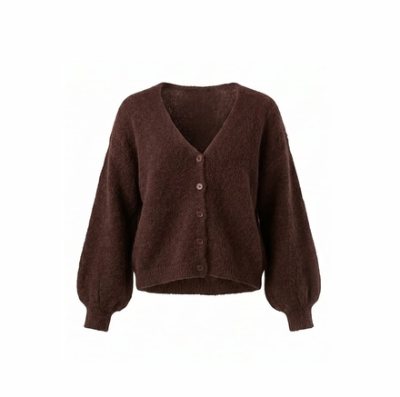 Amelie &amp; Amelie - Gilet - Donker bruin