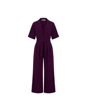 Amelie &amp; Amelie - Jumpsuit - Paars