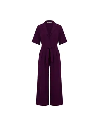 Amelie &amp; Amelie - Jumpsuit - Paars
