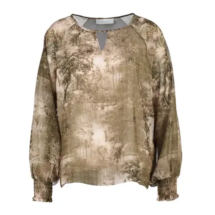 Amelie &amp; Amelie - Blouse - Groen
