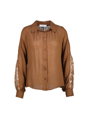 Amelie & Amelie - Blouse - Bruin