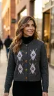 Garde-robe - Gilet - Donker grijs