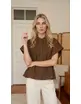 Garde-robe - Blouse - Donker bruin