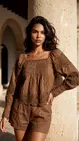 Garde-robe - Blouse - Camel