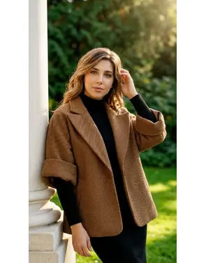 Garde-robe - Jas - Camel
