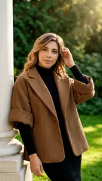 Garde-robe - Jas - Camel