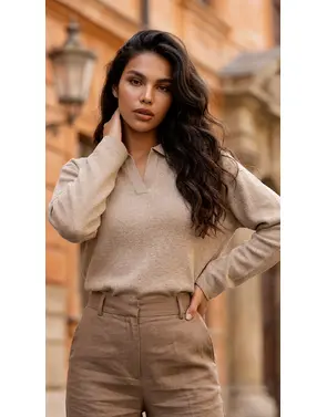 Garde-robe - Pull - Beige