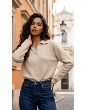 Garde-robe - Pull - Ecru