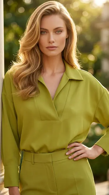 Garde-robe - Blouse - Groen