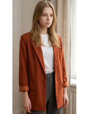 Garde-robe - Blazer - Donker oranje
