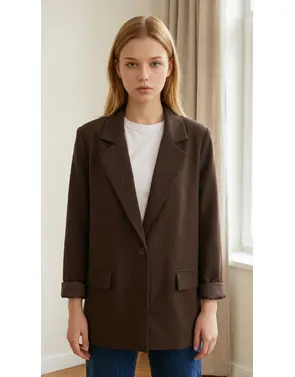 Garde-robe - Blazer - Donker bruin