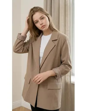 Garde-robe - Blazer - Taupe