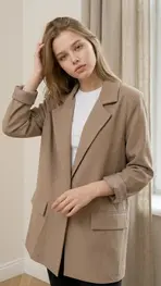 Garde-robe - Blazer - Taupe