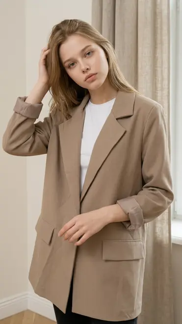 Garde-robe - Blazer - Taupe