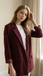 Garde-robe - Blazer - Bordeaux