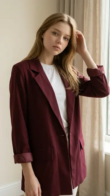 Garde-robe - Blazer - Bordeaux