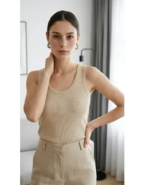 Garde-robe - Top - Ecru