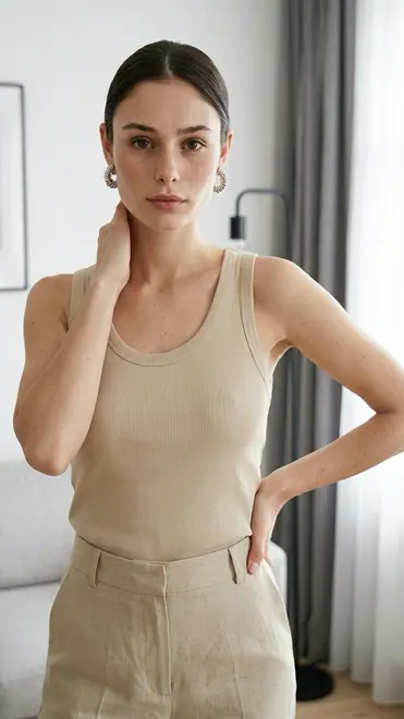 Garde-robe - Top - Ecru