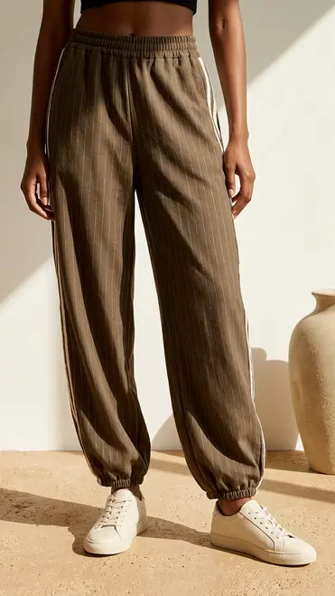 Garde-robe - Lange Broek - Kaki