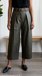 Garde-robe - 7/8 BROEK - Kaki