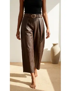 Garde-robe - 7/8 BROEK - Bruin