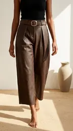Garde-robe - 7/8 BROEK - Bruin