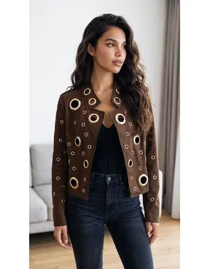Garde-robe - Blazer - Donker bruin