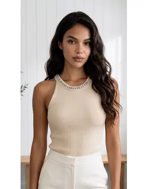 Garde-robe - Top - Ecru