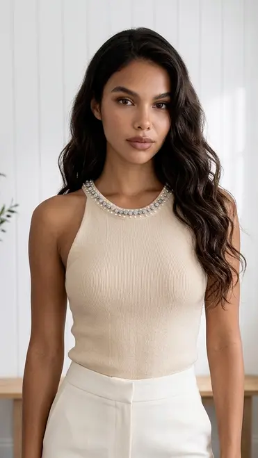 Garde-robe - Top - Ecru