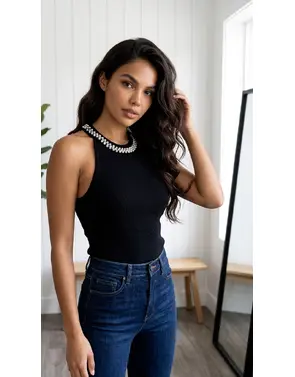 Garde-robe - Top - Zwart