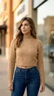 Garde-robe - Pull - Camel