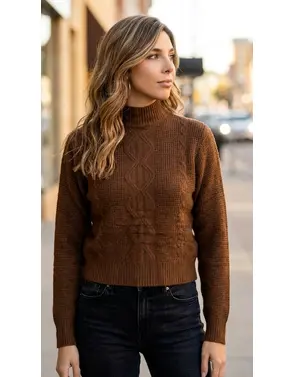 Garde-robe - Pull - Donker bruin