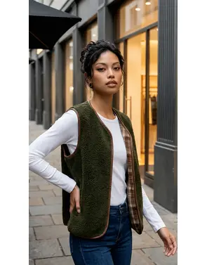 Garde-robe - Gilet - Kaki