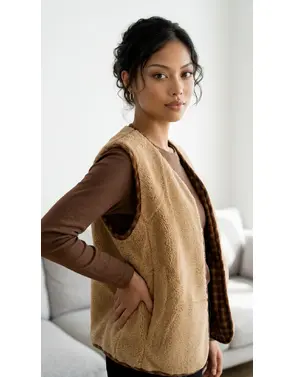 Garde-robe - Gilet - Beige