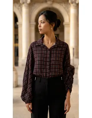 Garde-robe - Blouse - Blauw