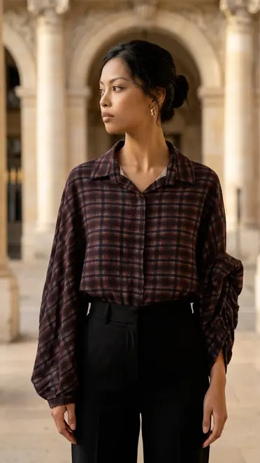 Garde-robe - Blouse - Blauw