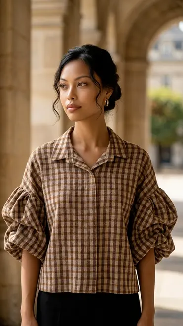 Garde-robe - Blouse - Bruin