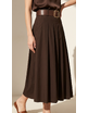 Garde-robe - Lange Rok - Donker bruin