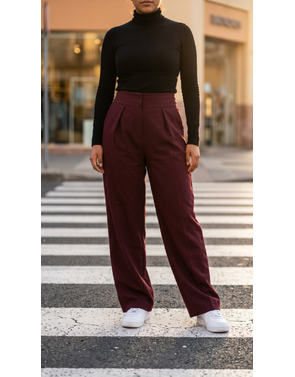 Garde-robe - Lange Broek - Bordeaux